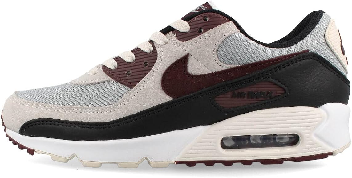[ナイキ] AIR MAX 90 エア マックス 90 メンズ スニーカー ローカット WOLF GREY/BURGUNDY  CRUSH/PHANTOM ホワイト グレー バーガンディ DQ4071-004